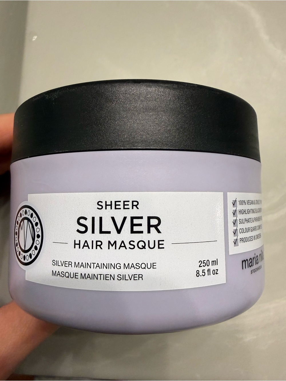 Maria Nila Sheer Silver Hair Masque